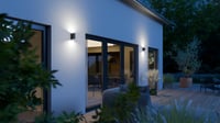 Lampă de perete LED de exterior Steinel L 940 SC Connect cu senzor de mișcare, control prin aplicație, temporizator, 3000 K, antracit 6