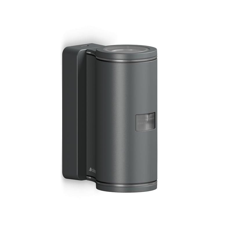 Lampă de perete LED de exterior Steinel L 940 SC Connect cu senzor de mișcare, control prin aplicație, temporizator, 3000 K, antracit