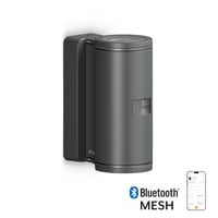 Lampă de perete LED de exterior Steinel L 940 SC Connect cu senzor de mișcare, control prin aplicație, temporizator, 3000 K, antracit 2