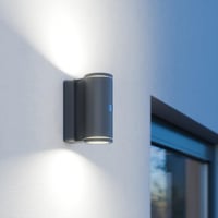 Lampă de perete LED de exterior Steinel L 940 SC Connect cu senzor de mișcare, control prin aplicație, temporizator, 3000 K, antracit 3
