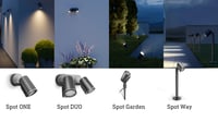 Steinel LED vanjski reflektor Spot Garden antracit, 6,7 W svjetiljka sa šiljkom za zemlju, 620 lm, zakretna, aluminij 8