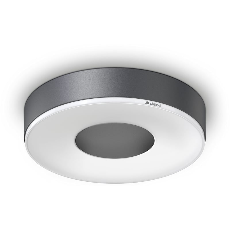 Steinel RS 200 SC Connect LED stropna svjetiljka sa senzorom pokreta, mogućnost prigušivanja, upravljanje putem aplikacije, 17,1 W, 3000 K, antracit