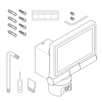 Proiector LED cu cameră de supraveghere Steinel XLED CAM2 SC, 2K, interfon, senzor de mișcare, Wi-Fi 6 Dual-Band, 21 W, aluminiu, antracit 6