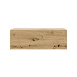 Noptieră Suspendată Stella Trading TAJO cu Sertar, Finisaj Aspect Stejar Artisan, Mobilier de Dormitor Montabil pe Perete