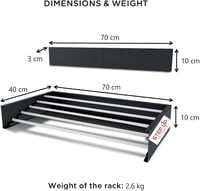 Step Up falra szerelhető összecsukható ruhaszárító 70 cm fehér 25 kg 6