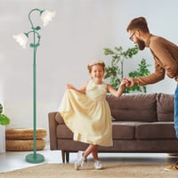 Stepeak zöld virág álló lámpa 2 izzóval LED izzóval 5