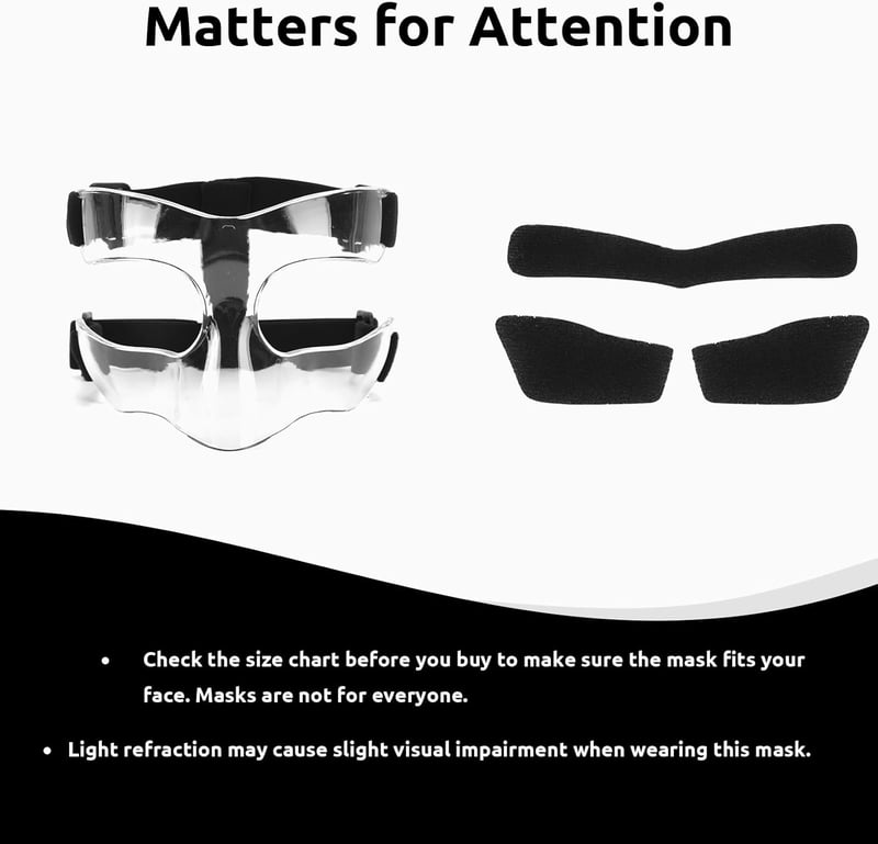 STFALI Orrmaske Futball Volley Orrprotektoros Arcvédő Párnázott Unisex