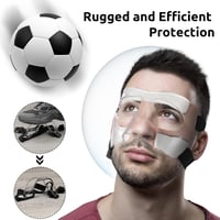 STFALI Orrmaske Futball Volley Orrprotektoros Arcvédő Párnázott Unisex 3