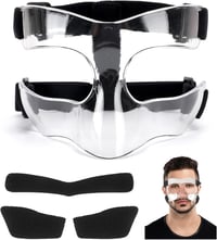 STFALI Orrmaske Futball Volley Orrprotektoros Arcvédő Párnázott Unisex 1