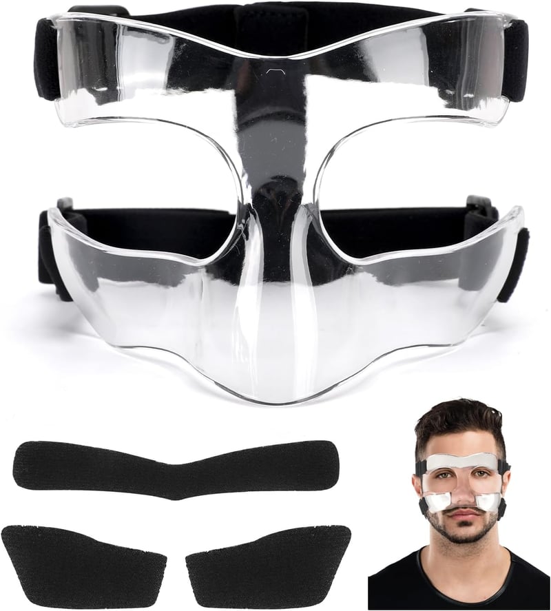 STFALI Orrmaske Futball Volley Orrprotektoros Arcvédő Párnázott Unisex