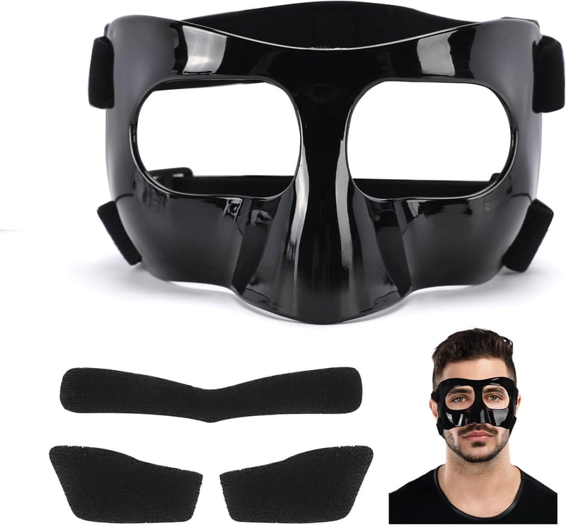 STFALI Orrmaske Futball Volley Orrprotektoros Arcvédő Párnázott Unisex