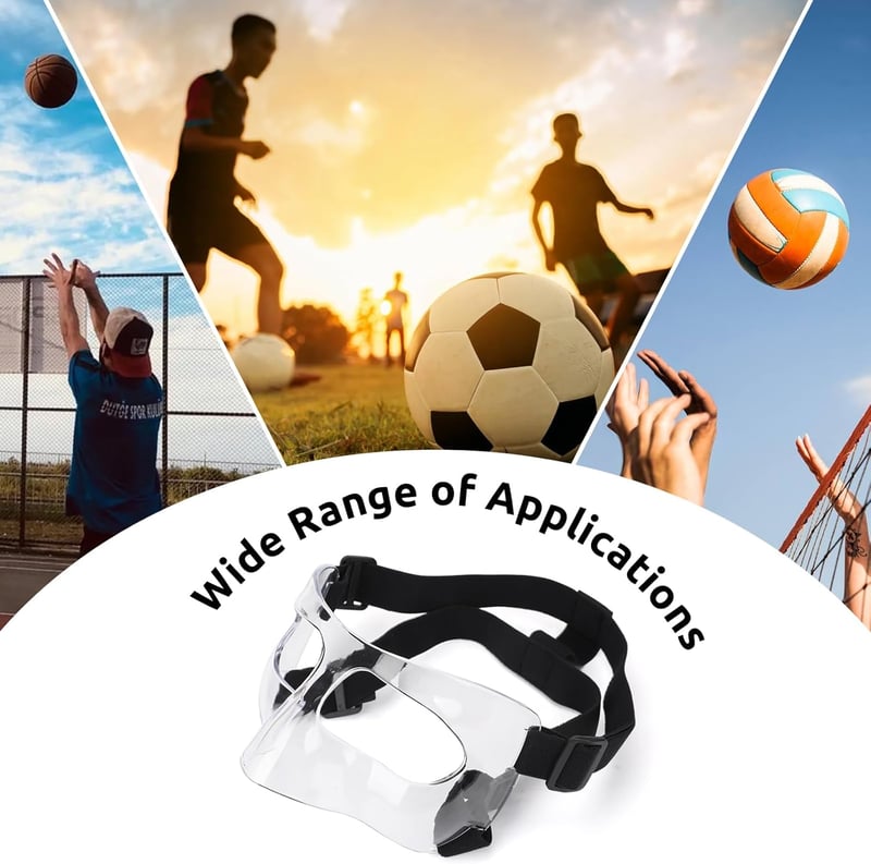 STFALI Orrmaske Futball Volley Orrprotektoros Arcvédő Párnázott Unisex