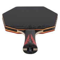 Paletă de tenis de masă STIGA Carbon Advance Cybershape - structură din 5+2 straturi de lemn și fibră de carbon, cu fețe Star Advance, Sweet Spot extins 10