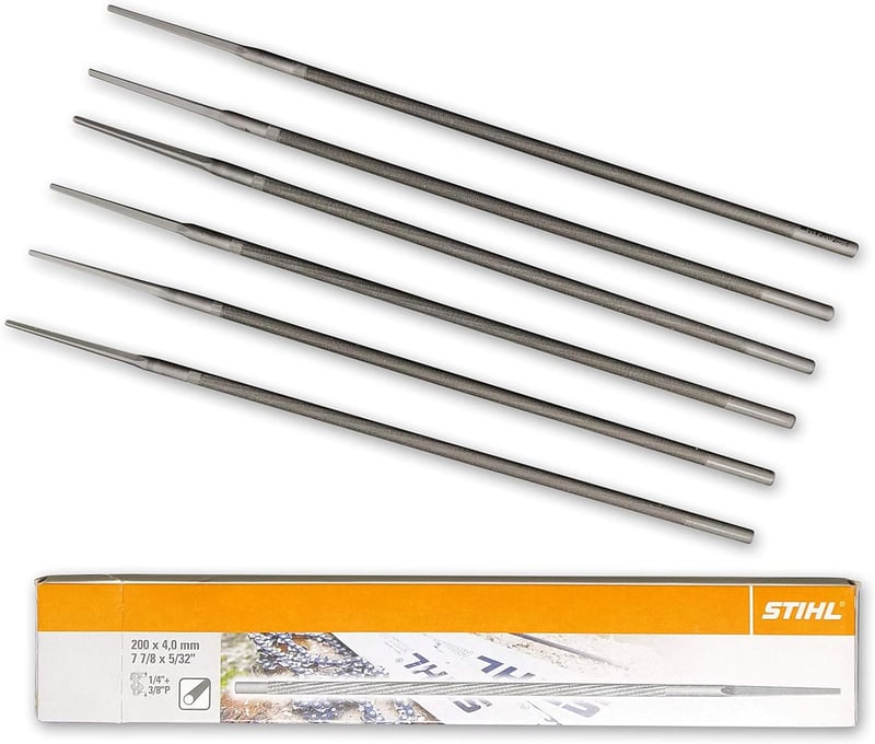Stihl Láncfűrész Reszelő 4mm 6db Csomag 1/4" 3/8"P Láncokhoz