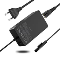 STLIERT 65W nabíjačka na Surface Pro, kompatibilná s Microsoft Surface Pro 11/10/9/8/7/6/5/4/3/X, Laptop 7/6/5/4/3/2/1, Go 4/3/2, Book 3/2/1, model 17 1