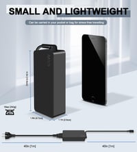 Încărcător laptop STLIERT 65W USB-C pentru Lenovo ThinkPad, Asus Zenbook, Dell Chromebook 3100, HP și Google, Adaptor universal tip C cu cablu de alimentare de 3 metri 2
