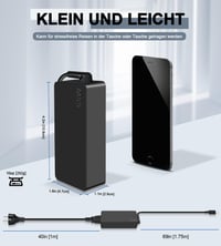 Încărcător laptop STLIERT 65W USB-C pentru Lenovo ThinkPad X1 Carbon T14 T15 L14 T480 T490 T580 T590 E480 E490 E580 E590 E595 Yoga C740 720 730 910 720-13IKB, adaptor cablu de încărcare 7