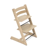 Stokke Tripp Trapp dječja stolica od hrastovine, natur – Podesiva, ergonomska drvena sjedalica za djecu 1
