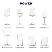 Sada krištáľových pohárov na biele víno Stölzle Lausitz Power, 6 ks, 400 ml, vhodná do umývačky riadu 7