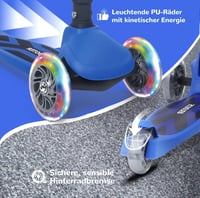 Stompa Roller 2 az 1-ben Gyerekroller LED Kerekekkel 2-50 kg 5