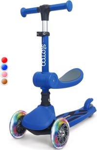 Stompa Roller 2 az 1-ben Gyerekroller LED Kerekekkel 2-50 kg 1