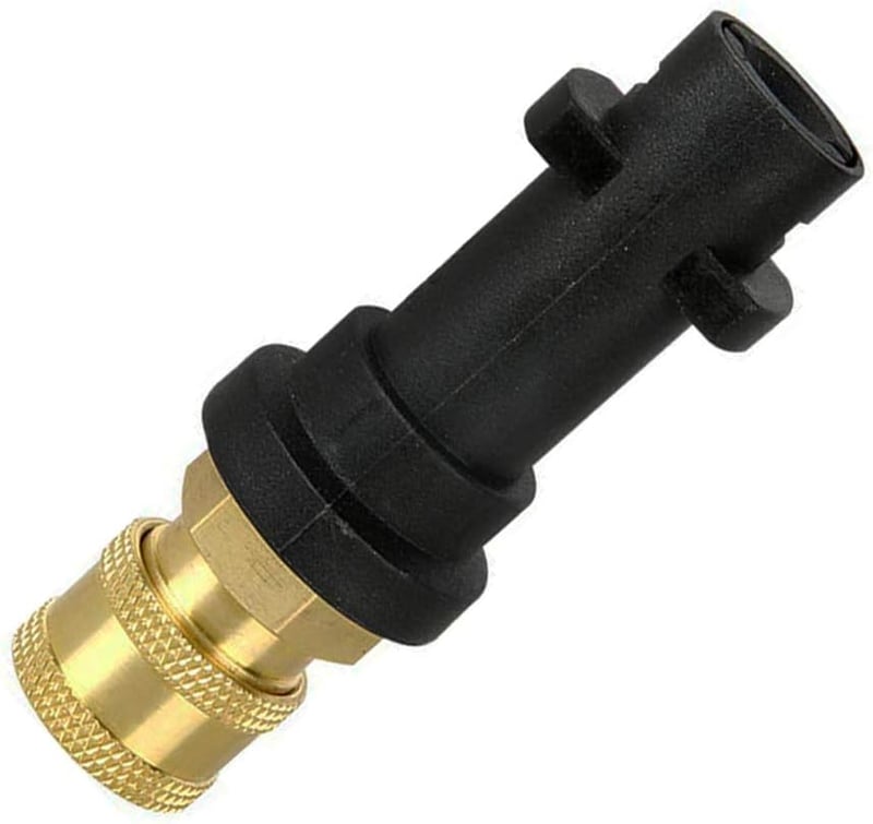 Stone Banks Nyomásmosó Adapter 1/4" Gyorscsatlakozóval - Karcher K2-K7 Sorozathoz Kompatibilis Habágyú Csatlakozó