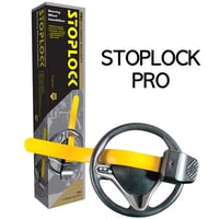 Stoplock Pro profesionálny zámok volantu do auta – Čierny bezpečnostný zámok proti krádeži 6