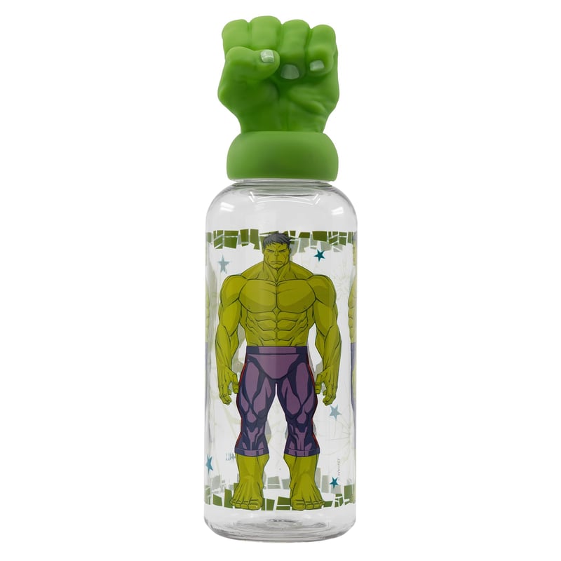 Sticlă de apă Avengers din oțel inoxidabil 780 ml – cu capac filetat etanș, pentru sport și școală