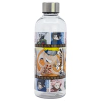 Sticlă reutilizabilă Naruto Stor 850 ml, portocalie, din plastic fără BPA, cu capac metalic, pentru școală, sport sau serviciu 1