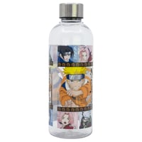 Sticlă reutilizabilă Naruto Stor 850 ml, portocalie, din plastic fără BPA, cu capac metalic, pentru școală, sport sau serviciu 2