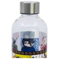 Sticlă reutilizabilă Naruto Stor 850 ml, portocalie, din plastic fără BPA, cu capac metalic, pentru școală, sport sau serviciu 4