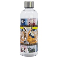 Sticlă reutilizabilă Naruto Stor 850 ml, portocalie, din plastic fără BPA, cu capac metalic, pentru școală, sport sau serviciu 3