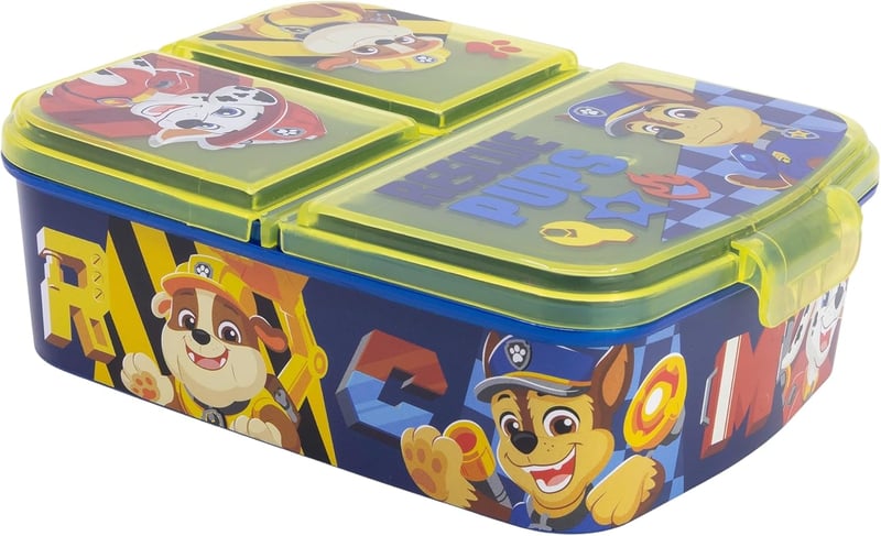 Stor Paw Patrol Lányos Uzsonnás Doboz 3 Rekeszes