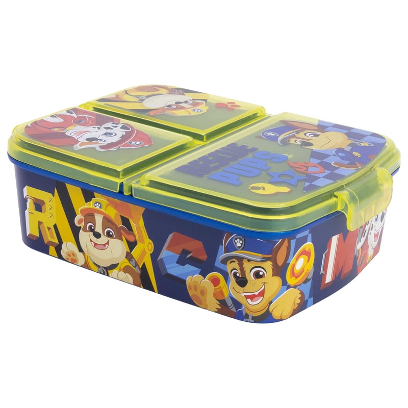 Stor Paw Patrol Rescue Pups kutija za užinu, 3 pretinca