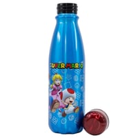 Stor aluminijska boca za vodu Super Mario Bros za djecu, 600 ml, višekratna, sa sigurnim otvorom za piće i poklopcem koji ne propušta, za školu 3