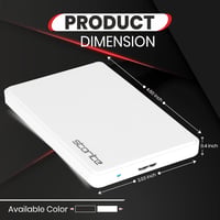 Storite 500GB külső merevlemez USB 3.0 Mac Laptop PC konzol 5