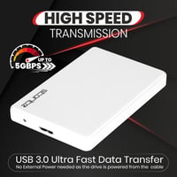 Storite 500GB külső merevlemez USB 3.0 Mac Laptop PC konzol 2