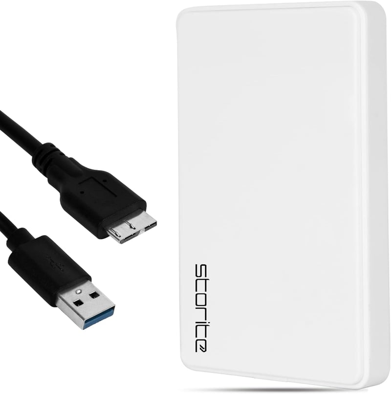 Storite 500GB külső merevlemez USB 3.0 Mac Laptop PC konzol