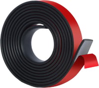 Storystore Öntapadós Neoprén Gumiszalag 25mm×1,5mm×3m - Fekete Tömítőprofil Szigeteléshez, Rezgéscsillapításhoz, Padlóvédelemhez, Csúszásgát 1
