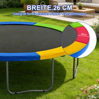 Protecție margine trambulină Storystore, diametru exterior 306 cm, husă de protecție pentru arcuri, accesoriu trambulină rezistent la UV, intemperii și rupere 5