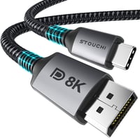 Stouchi USB-C DisplayPort 1.4 kábel 8K@60Hz Thunderbolt 3/4 1m 1