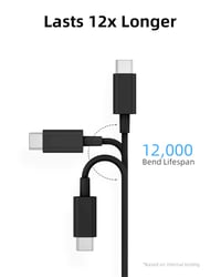 Stouchi USB-C hosszabbító kábel MagSafe töltőhöz 2m fekete 7