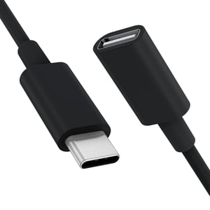 Stouchi USB-C produžni kabel za MagSafe punjač - crni - 1 m