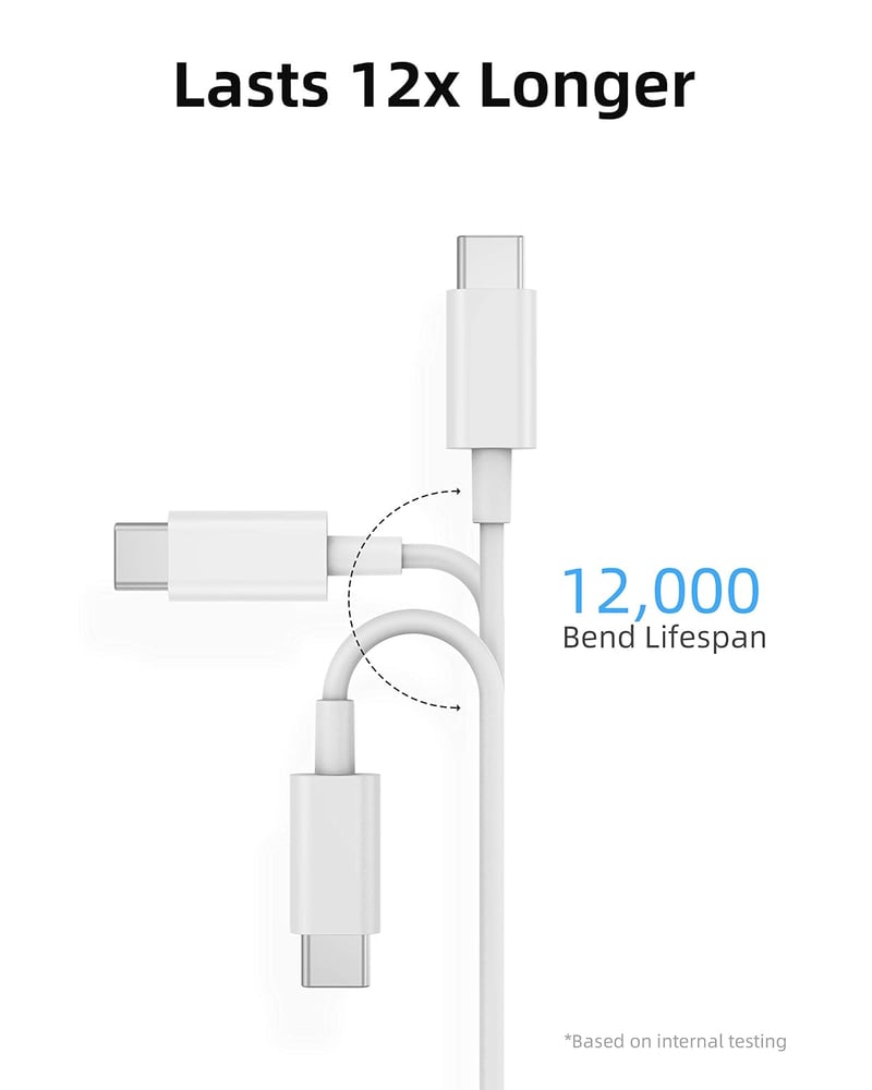 Stouchi USB-C hosszabbító kábel MagSafe töltőhöz iPhone 16/15/14/13 1m fehér
