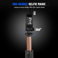 STRBDYI Smartphone Gimbal Stabilizátor Bluetooth Távirányítóval Vlogging YouTube-hoz 7
