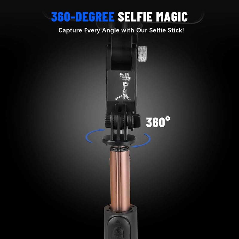 STRBDYI Smartphone Gimbal Stabilizátor Bluetooth Távirányítóval Vlogging YouTube-hoz