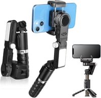 STRBDYI Smartphone Gimbal Stabilizátor Bluetooth Távirányítóval Vlogging YouTube-hoz 1