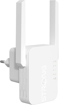 STRONG WiFi repeater 300 Mbit/s, konnektoros, WPS, LAN port, hozzáférési pont mód 1