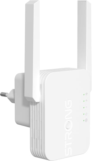 STRONG WiFi repetitor 300 Mbit/s, utični, WPS, LAN priključak, način rada pristupne točke