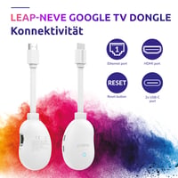 STRONG Leap-Neve 4K UHD Streaming Stick Google TV, Android 12, port Ethernet, media player smart TV 7